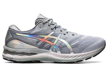 Asics Herr Löparskor GEL-NIMBUS 23 PLATINUM Grå/Vita